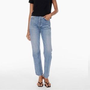 NWOT AGOLDE ‘90s pinch waist jeans in “endless”